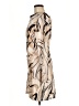 Lost + Wander 100% Polyester Print Tan Casual Dress Size M - photo 5