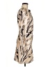 Lost + Wander 100% Polyester Print Tan Casual Dress Size M - photo 4