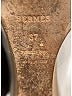 Hermès White Vintage leather wedges Size EU 37 - photo 6