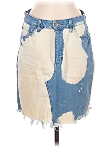 Design Lab Lord & Taylor Denim Skirt (view 1)