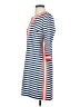 Gretchen Scott Designs Stripes Blue Casual Dress Size S - photo 5