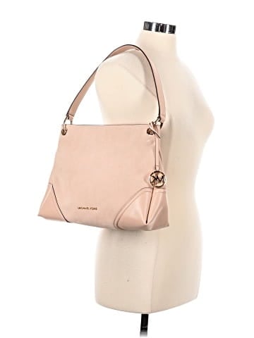 MICHAEL Michael Kors Leather Shoulder Bag (view 2)