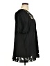 BCBGMAXAZRIA 100% Rayon Black Short Sleeve Blouse Size XL - photo 4