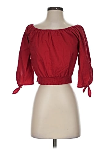 Hollister 3/4 Sleeve Blouse (view 1)