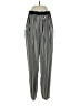 Cache Stripes Black Casual Pants Size S - photo 1