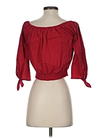 Hollister 3/4 Sleeve Blouse (view 2)