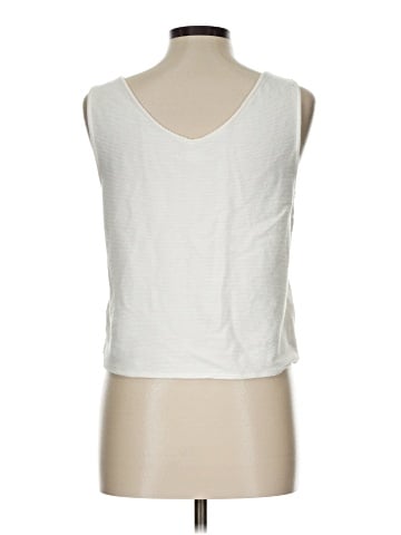 Madewell Texture &amp; Thread Tie-Front Tank Top (view 2)