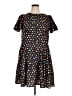 Unique Vintage Hearts Black Casual Dress Size 1X - photo 1