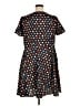 Unique Vintage Hearts Black Casual Dress Size 1X - photo 2