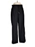 Apana Solid Black Casual Pants Size L - photo 1