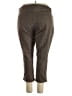 Democracy Solid Brown White Khakis Size 22 - photo 2