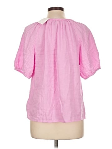 J.Crew Factory Store Short Sleeve Blouse (view 2)