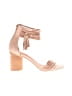 Jeffrey Campbell 100% Leather Tan Sandals Size 7 1/2 - photo 1