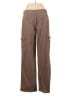 Shein 100% Cotton Brown Cargo Pants Size 4 - photo 2