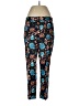 Merona Floral Blue Casual Pants Size 12 - photo 1