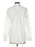 Garnet Hill Ivory Long Sleeve Button-Down Shirt Size 10 - photo 2