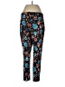Merona Floral Blue Casual Pants Size 12 - photo 2