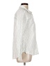 Garnet Hill Ivory Long Sleeve Button-Down Shirt Size 10 - photo 4