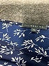 West Kei 100% Polyester Stars Blue Short Sleeve Blouse Size XL - photo 7