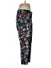Merona Floral Blue Casual Pants Size 12 - photo 4