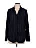 Banana Republic 100% Polyester Black Long Sleeve Blouse Size M - photo 1