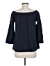 Tuckernuck Blue 3/4 Sleeve Top Size M - photo 2