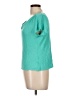 Apt. 9 100% Rayon Teal Short Sleeve Top Size L (petite) - photo 5