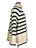 H&M Stripes Ivory Turtleneck Sweater Size XL - photo 4