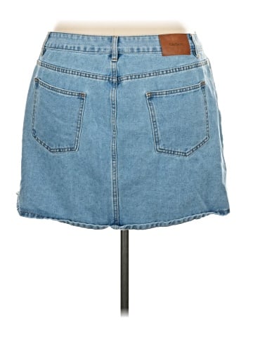 Cider Denim Skirt (view 2)