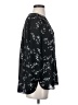 NYDJ Black 3/4 Sleeve Blouse Size S - photo 4