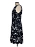 Connected Apparel Graphic Blue Cocktail Dress Size 10 - photo 5