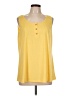 Unbranded Yellow Sleeveless Top Size L - photo 1