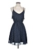 Dna Couture 100% Polyester Polka Dots Blue Casual Dress Size S - photo 1