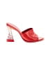 Bottega Veneta Color Block Red Heels Size EU 38 - photo 1