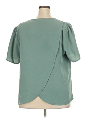 Les Serein Short Sleeve Blouse (view 2)