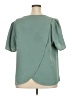 Les Serein 100% Polyester Green Short Sleeve Blouse Size 3X - photo 2