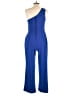 Crystal Sky Solid Blue Jumpsuit Size L - photo 2