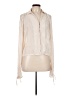 Princess Polly 100% Polyester Ivory Long Sleeve Blouse Size 10 - photo 1