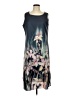 Unbranded Graphic Black Cocktail Dress Size L - photo 1