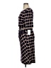 Connected Apparel Argyle Black Cocktail Dress Size 16 - photo 5