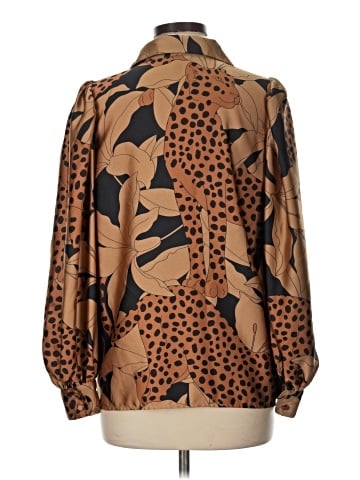Ann Taylor Long Sleeve Blouse (view 2)