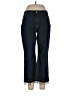 Gap Factory Store Chevron-herringbone Blue Jeans Size 12 - photo 1