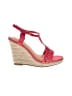 Fashion Bug Red Wedges Size 7 - photo 1