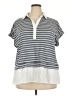 Cure Gray Short Sleeve Top Size 3X - photo 1
