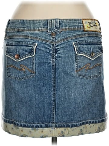 Rewind Denim Skirt (view 2)