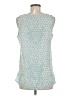 Crosby 100% Polyester Blue Tank Top Size M - photo 2