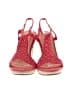 Fashion Bug Red Wedges Size 7 - photo 2