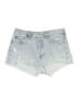 AGOLDE 100% Cotton Blue Denim Shorts Size 28 waist - photo 1