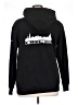 Unbranded 100% Polyester Black Pullover Hoodie Size XL - photo 2