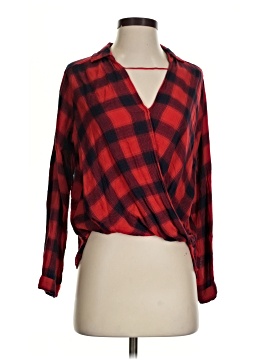 Hollister Long Sleeve Blouse (view 1)